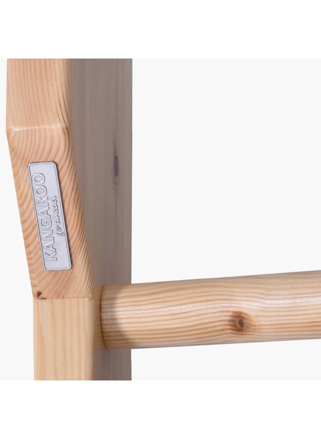 KANGAROO Wooden ladder pull-up bar for exercise - Image 3